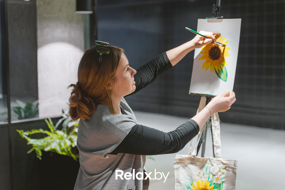 Мастер-класс по росписи сумки-шоппера, фото № 5