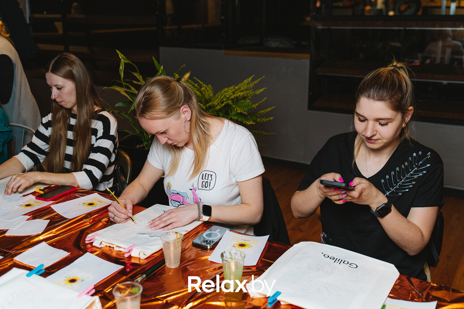 Мастер-класс по росписи сумки-шоппера, фото № 10