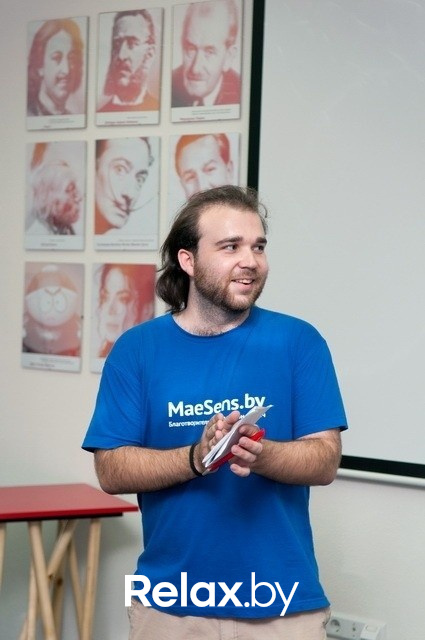 Встреча с Владимиром Максимковым в рамках проекта MaeCэнс, фото № 4