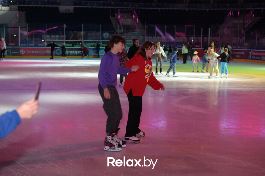 Открытие дискотеки на льду, фото № 137