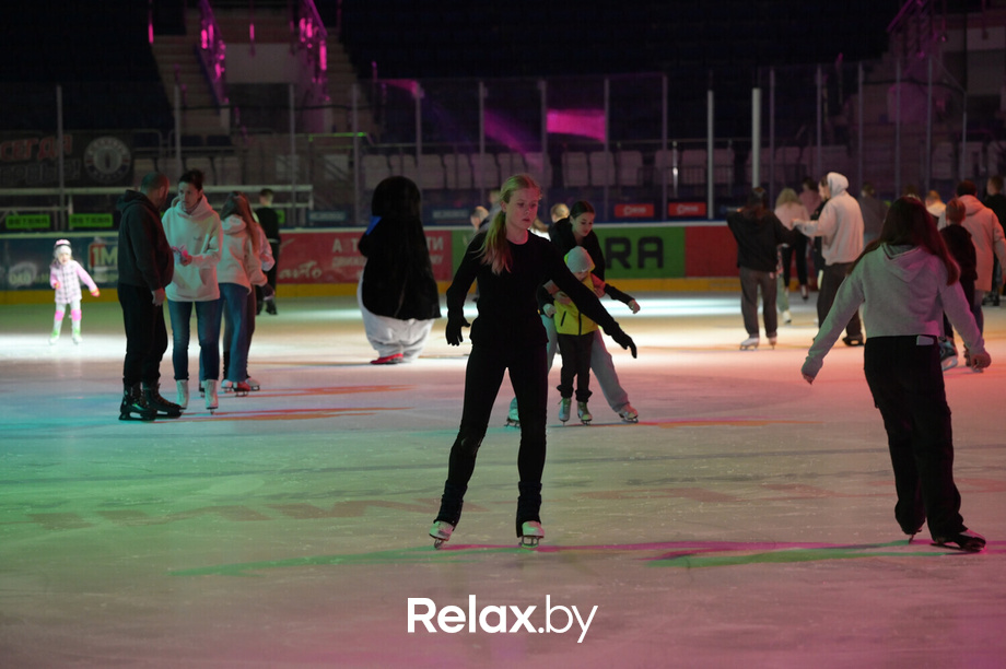 Открытие дискотеки на льду, фото № 1