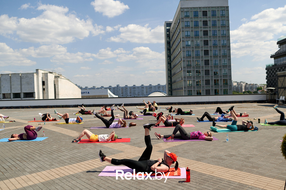 Фитнес на крыше, фото № 140