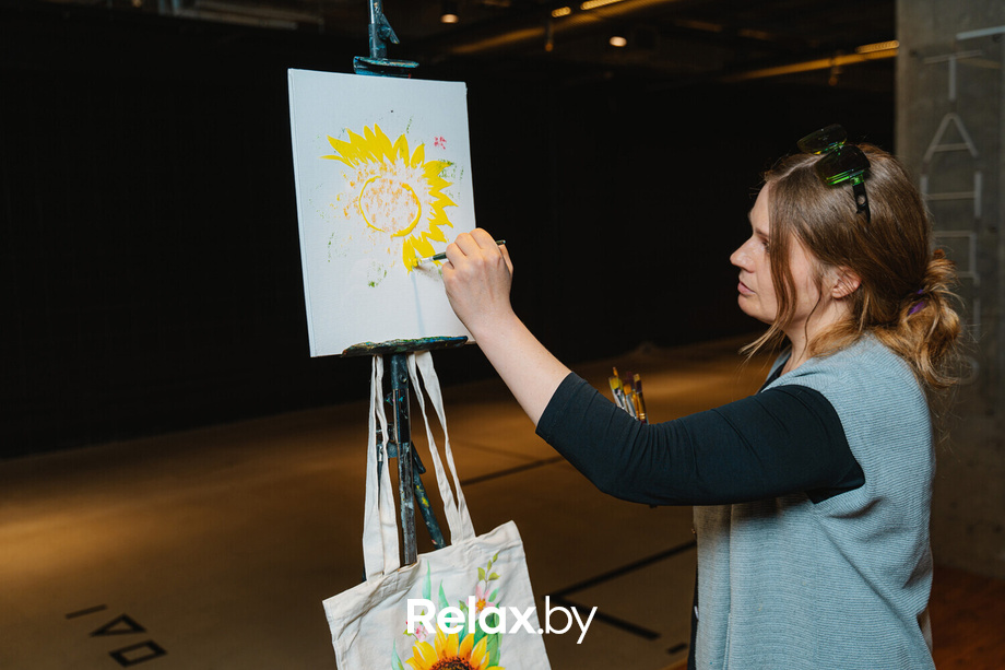 Мастер-класс по росписи сумки-шоппера, фото № 4