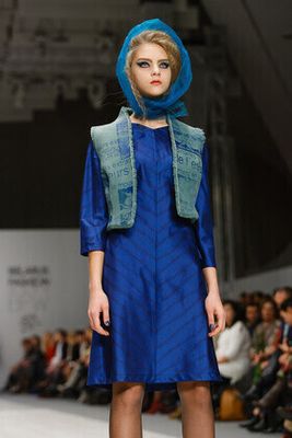 Показ новой коллекции дизайнерского бренда Harydavets-Efremova сезона весна-лето 2015