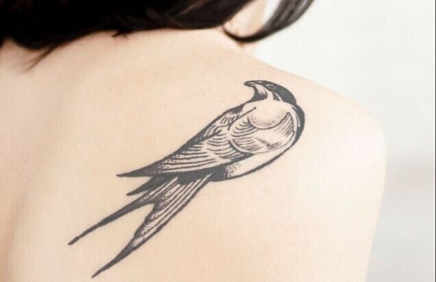 Популярные места для тату у девушек