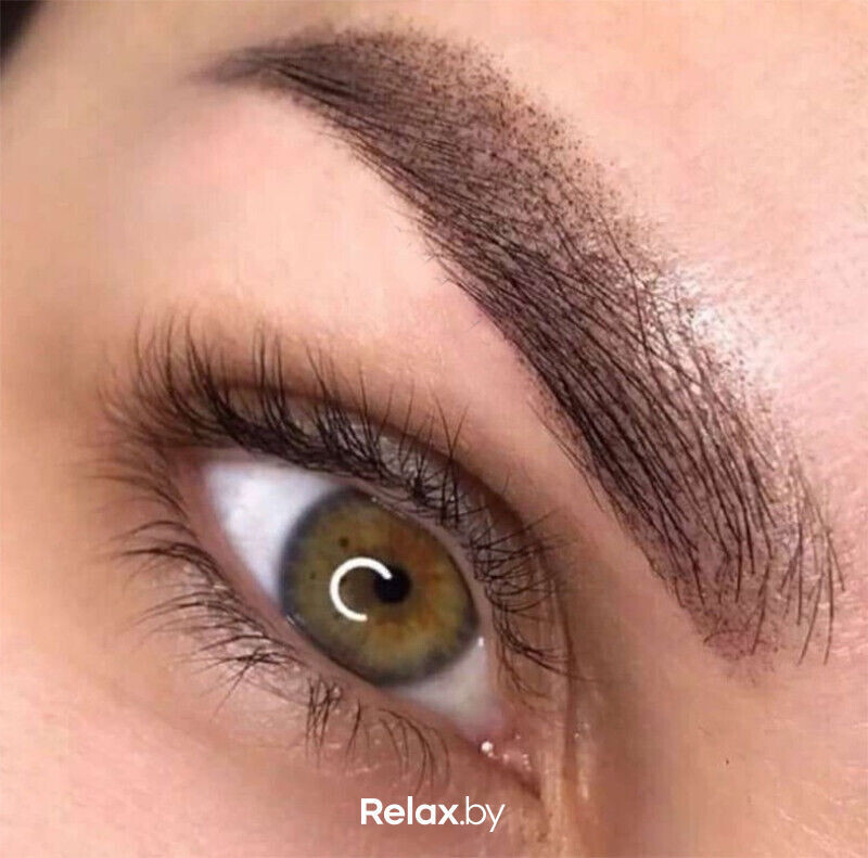 татуаж бровей и век
