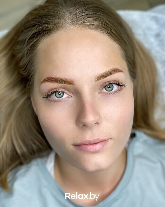 перманент на бровях