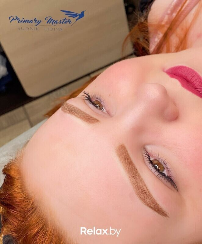 татуаж бровей