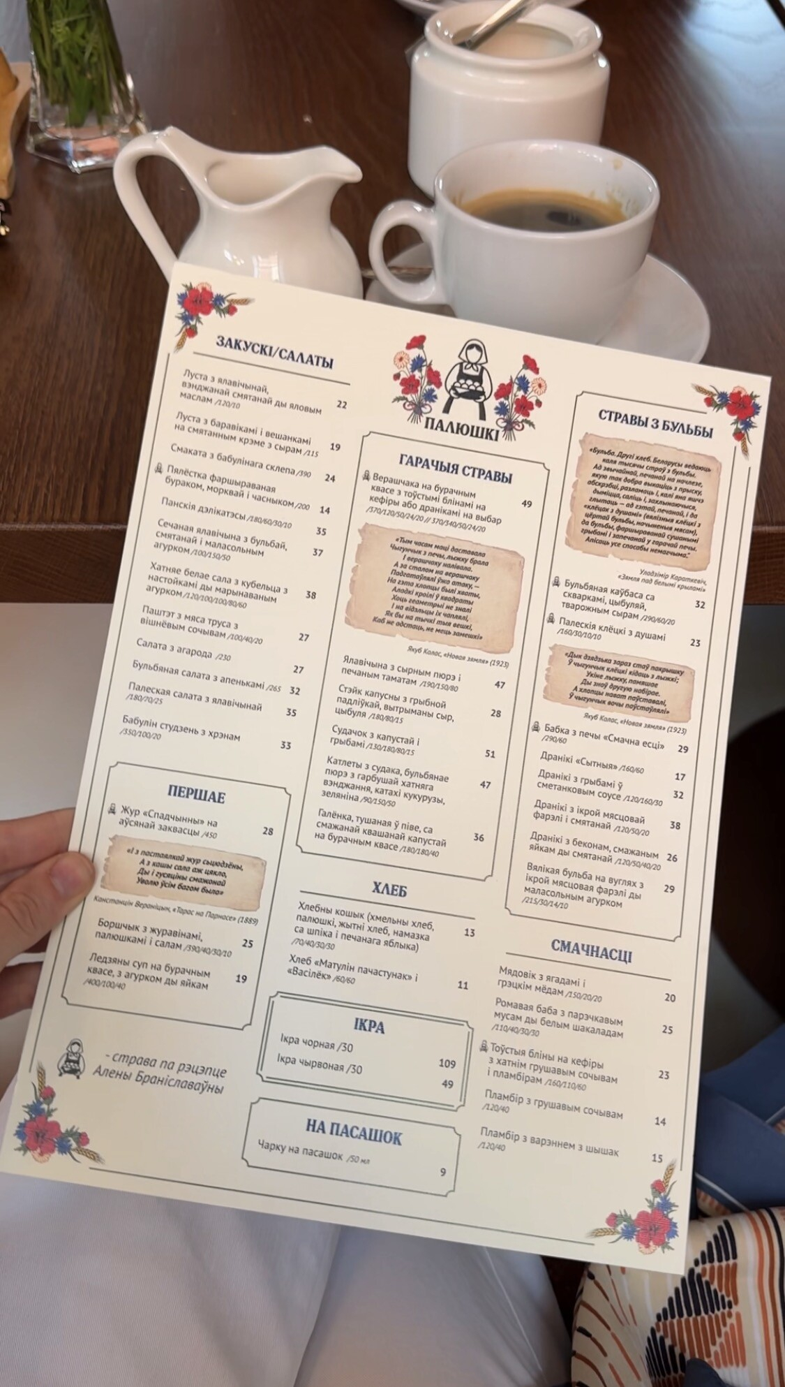 Палюшки кафе