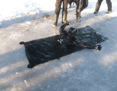 null Коттедж на озере Должа, Погружение дайверов на нашем озере - фото 2