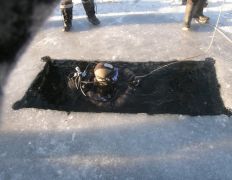 null Коттедж на озере Должа, Погружение дайверов на нашем озере - фото 1