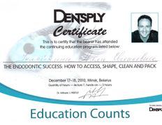 Стоматологический центр  Эладент, Сертификаты - фото 12