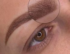 Салон красоты Да-студия, Перманентный макияж бровей - фото 17