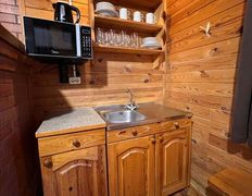 Агроусадьба  Поддубная, Банный домик с русской баней и купелью - фото 6