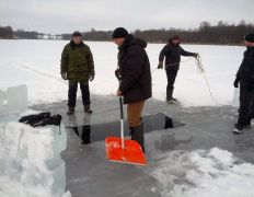 null Коттедж на озере Должа, Погружение дайверов на нашем озере - фото 5
