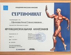 null Кабинет массажа Ефимовой Анны, Сертификаты - фото 7