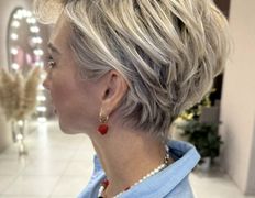 Салон красоты  I&D beauty studio (Ай&Ди бьюти студио), Работы мастера по стрижкам Миллы Крищихиной - фото 15