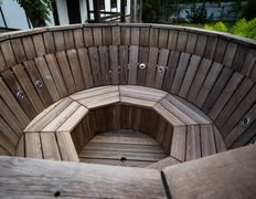 Агроусадьба  Поддубная, Банный домик с русской баней и купелью - фото 17