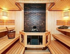 Республиканский горнолыжный центр Силичи, Настоящие русские бани на дровах - фото 6