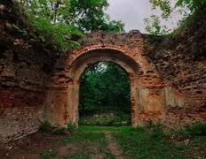 Достопримечательности Высоковский замок, Руины замка - фото 1