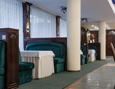 Гостиница Планета, Зеленый зал ресторана - фото 4