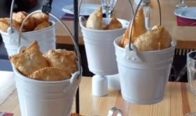 Мини-чебуреки с разными вкусами