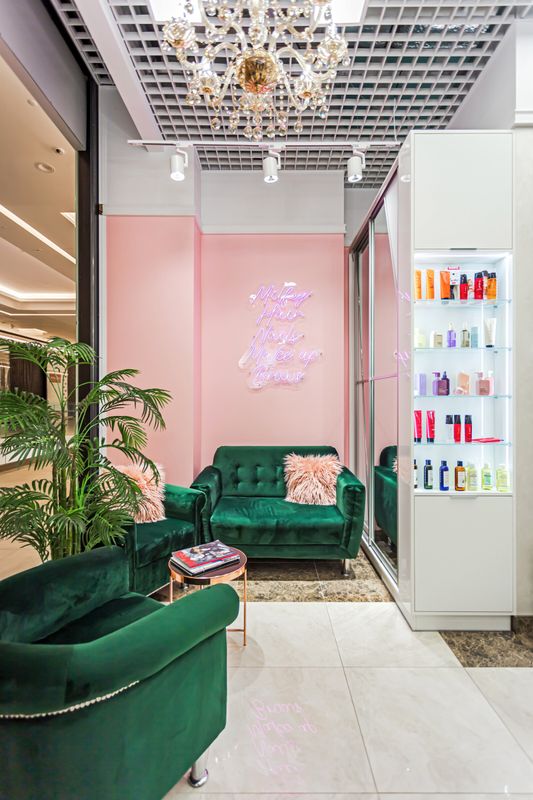 Интерьер Сеть салонов красоты «Мильфей» - фото 7112303