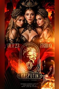 Friday at Rasputin nightclub and karaoke