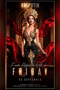 Friday at Rasputin nightclub and karaoke