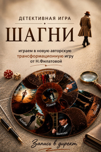 Детективная игра «Шагни». Трансформационная психологическая игра
