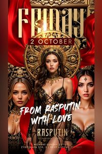 Friday at Rasputin nightclub and karaoke