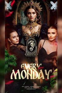 Monday at Rasputin nightclub and karaoke