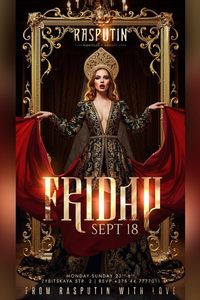 Friday at Rasputin nightclub and karaoke