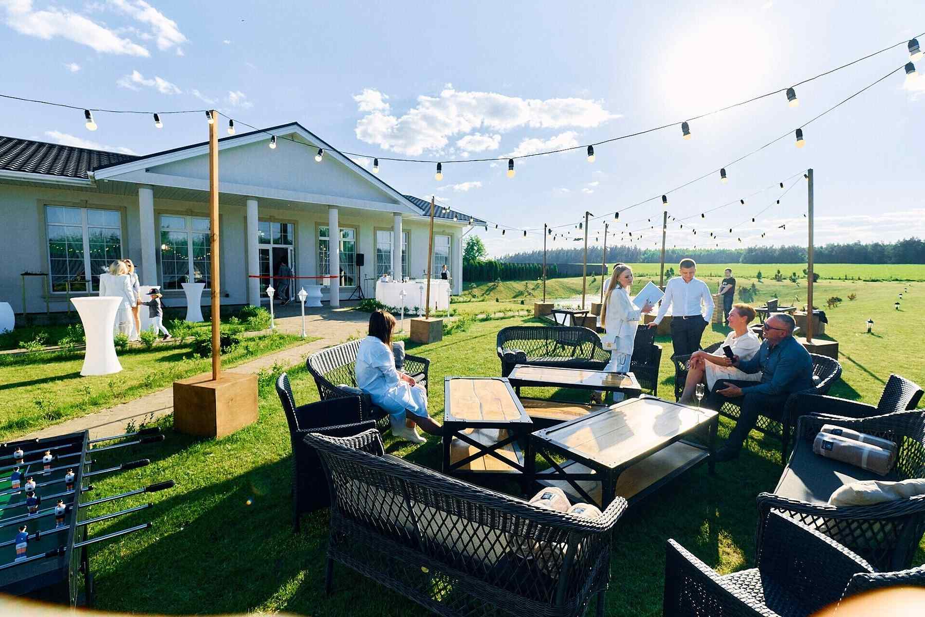 Фотофакт: в усадьбе La Dolce Vita House открылся банкетный зал